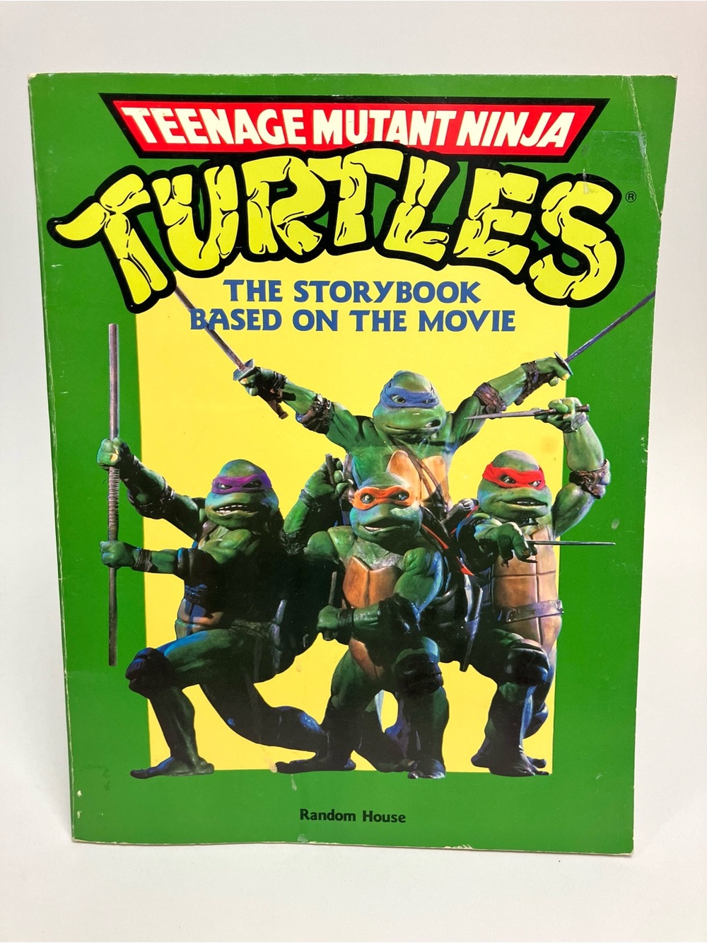 Vintage TMNT Book 1990 Storybook Based on the Teenage Mutant Ninja Turtles Movie
